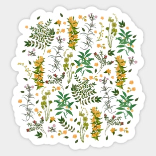 Vintage Wildflowers / Fresh Botanicals Sticker